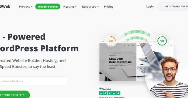 10Web screenshot 1
