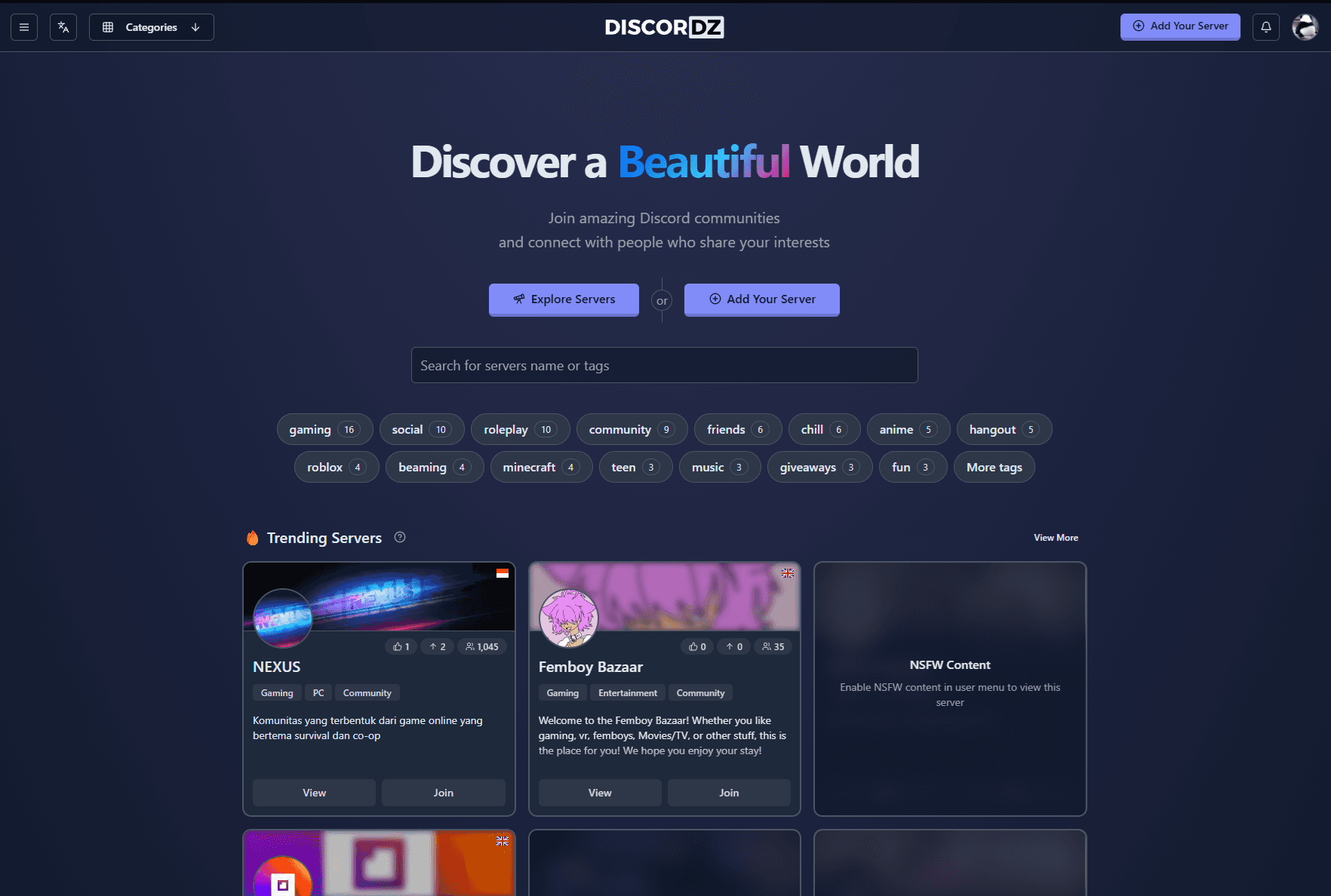 Discordz screenshot 1