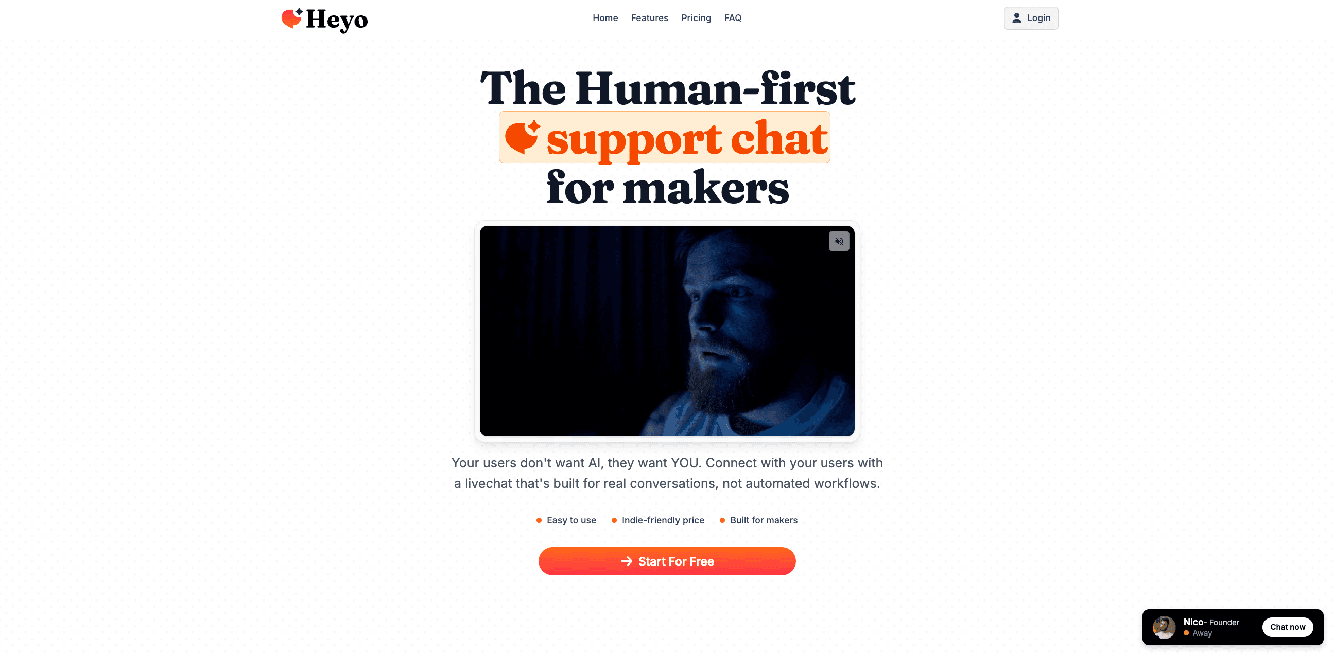 Heyo Livechat screenshot 1