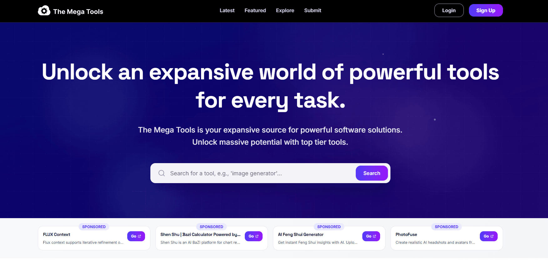 The Mega Tools screenshot 1
