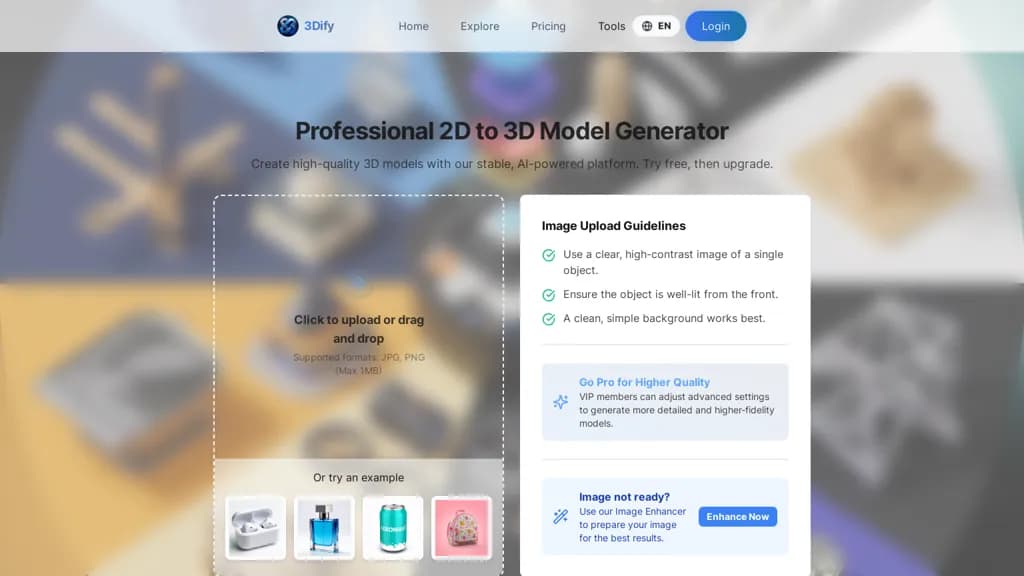 3Dify.space screenshot 1