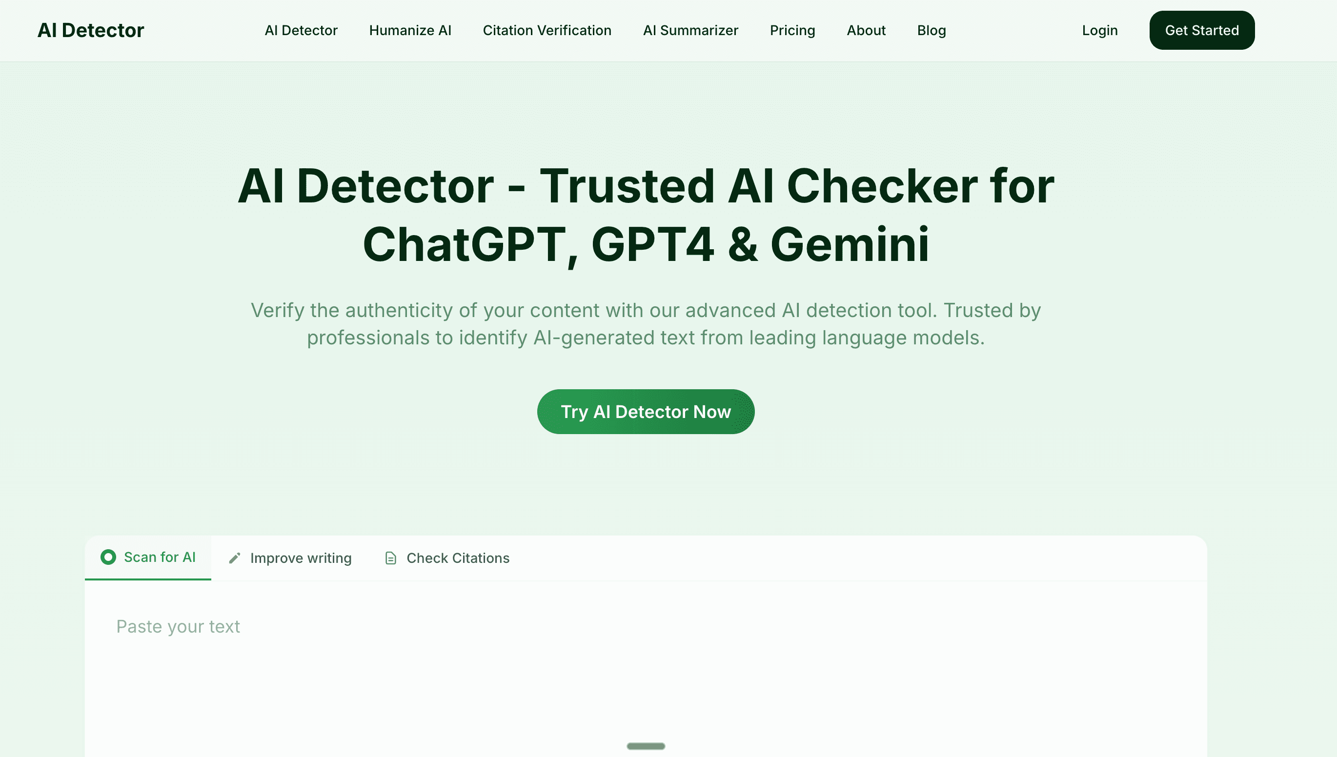 AI Detector screenshot 1