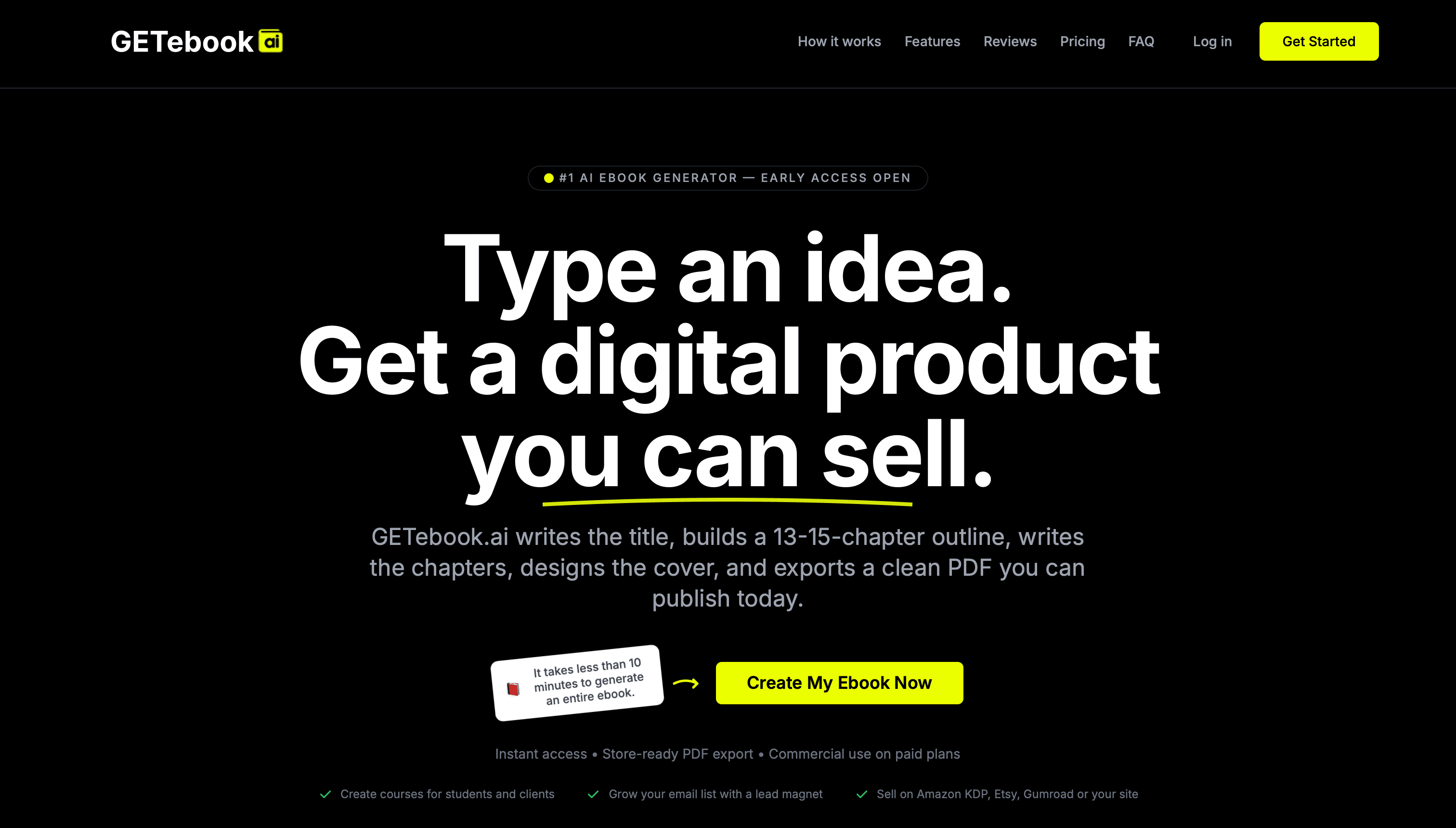 GETebook.ai screenshot 1