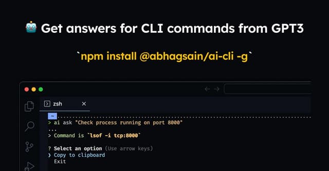 AI CLI screenshot 1