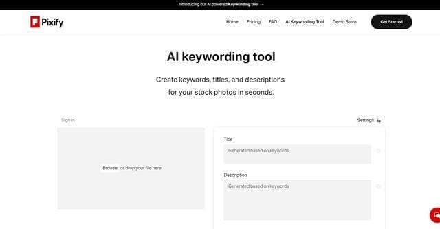 Pixify Keyword Optimizer screenshot 1