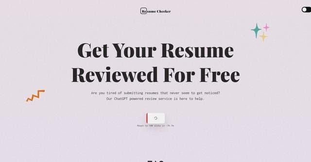 Resume Enhancer screenshot 1