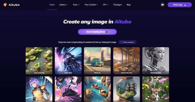 Aitubo Image & Video Generator screenshot 1