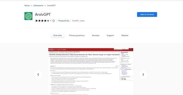 SolarXiv Summarizer screenshot 1