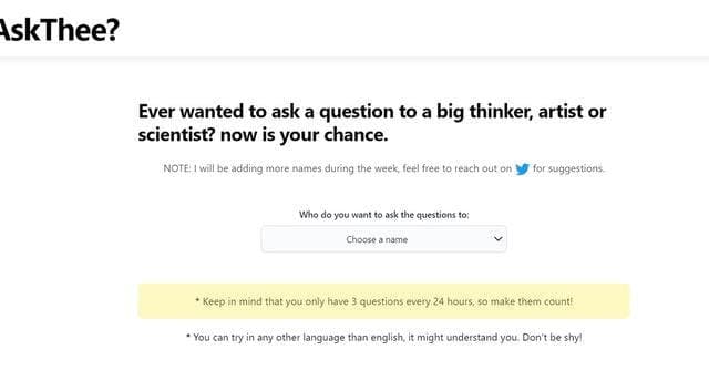 AskThee screenshot 1