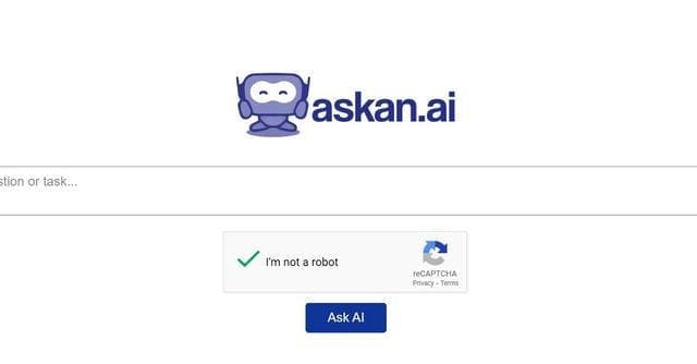 Ask an AI screenshot 1
