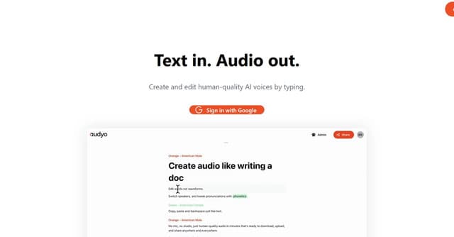 Audyo screenshot 1