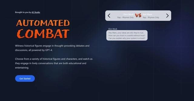 Historical Debate Simulator screenshot 1