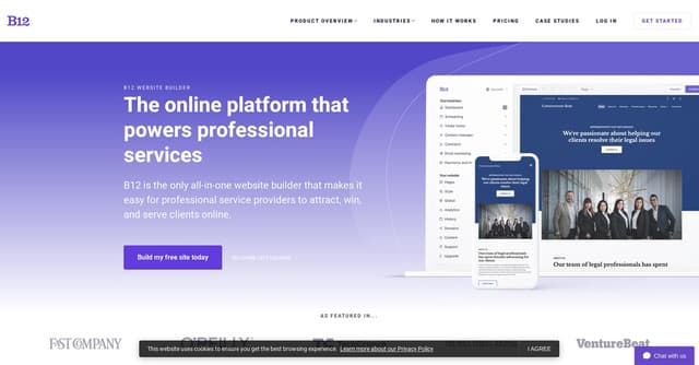 B12.io screenshot 1