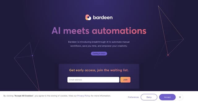 Bardeen AI screenshot 1