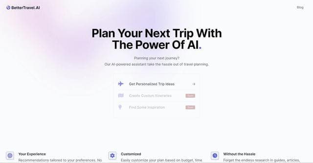 Travel Assistant screenshot 1