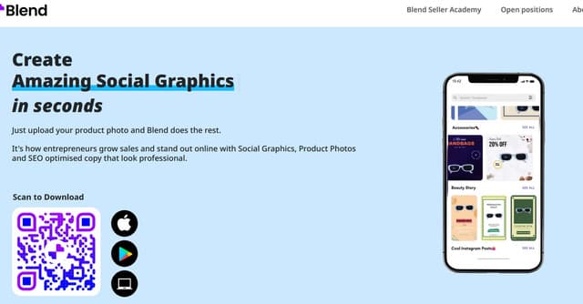 Blend screenshot 1