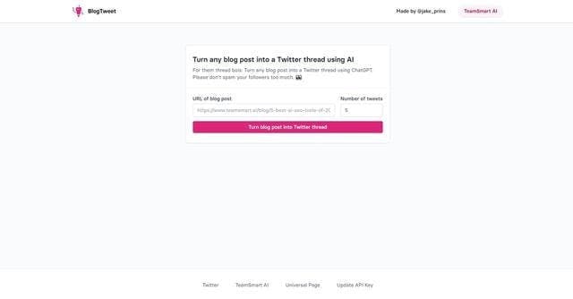 Blog to Thread screenshot 1