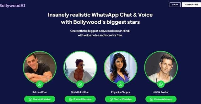 Bollywood AI screenshot 1