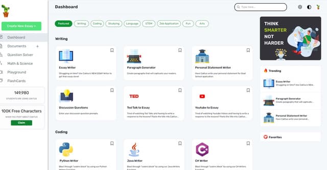 Caktus screenshot 1