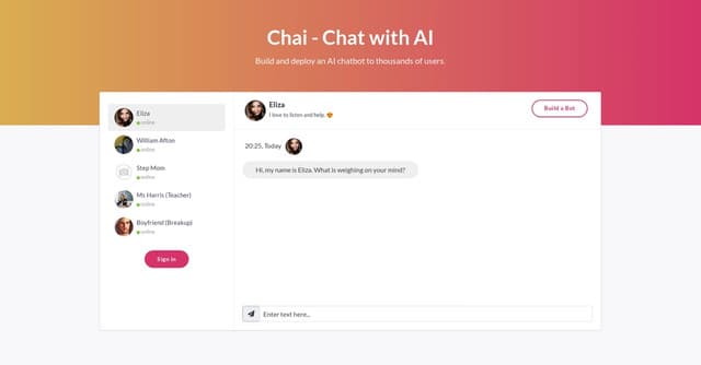 Chai screenshot 1