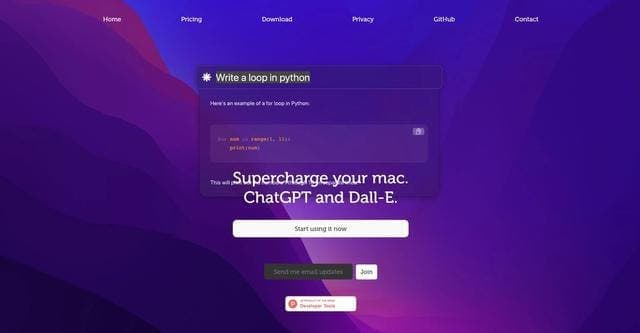 Mac AI Assistant screenshot 1