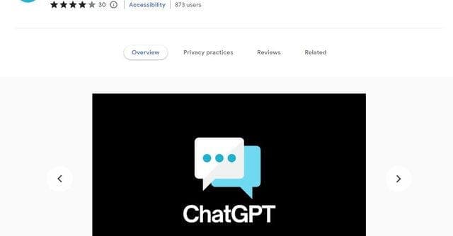 ChatGPT Chrome Extension screenshot 1