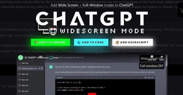 ChatGPT Screen Enhancer screenshot 1