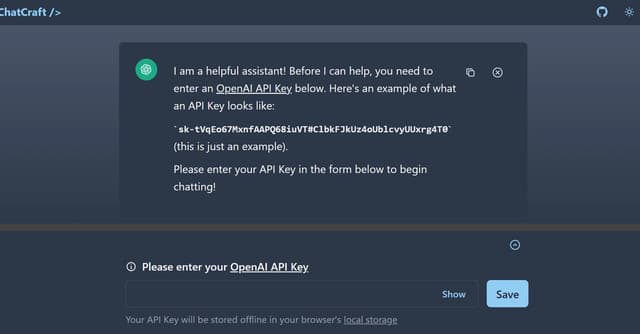 ChatCraft Assistant screenshot 1
