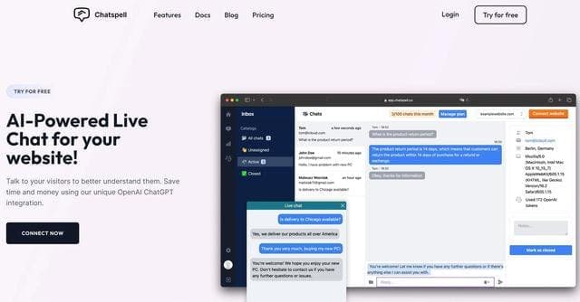 Chatspell Live Chat screenshot 1