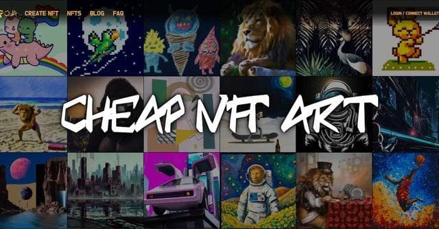 Cheap NFT Art screenshot 1
