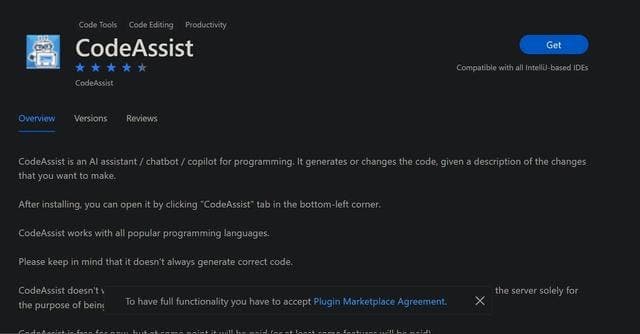 CodeAssist screenshot 1