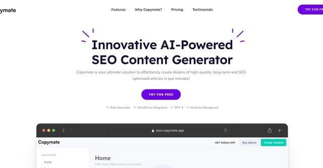 SEO Content Generator screenshot 1