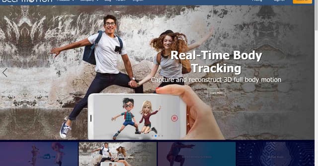 DeepMotion screenshot 1