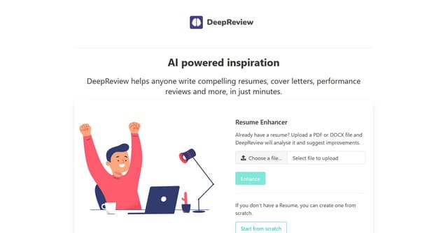 DeepReview Writer screenshot 1