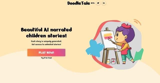 DoodleTale Kids screenshot 1