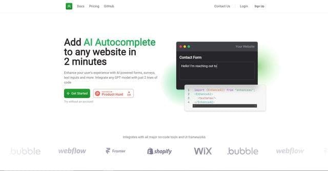 AI Autocomplete screenshot 1