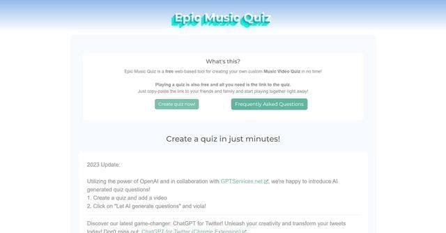 Music Video Quiz screenshot 1