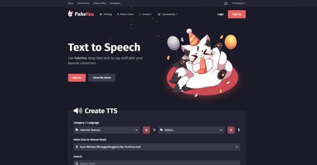 FakeYou screenshot 1