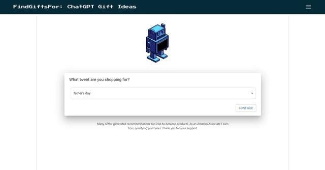 Gift Finder screenshot 1