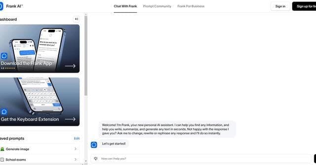 Frank Search & Create screenshot 1