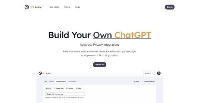 Chatbot Trainer screenshot 1