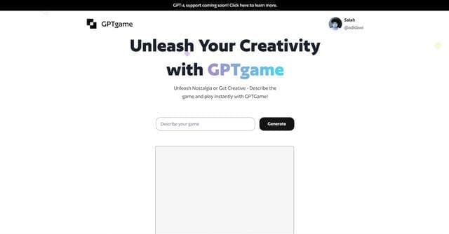 Instant Game Creator screenshot 1