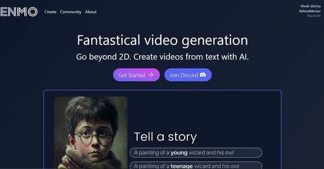 Genmo AI screenshot 1