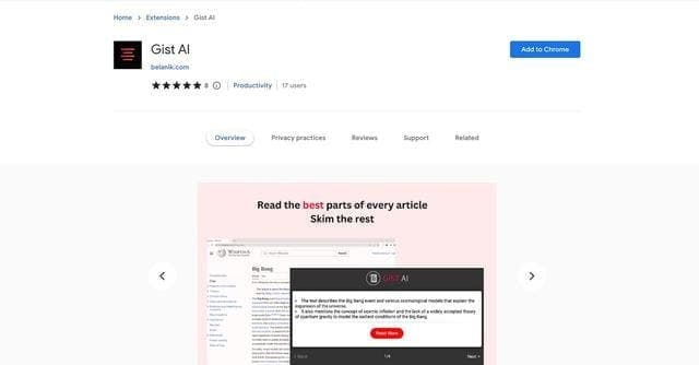Gist AI screenshot 1
