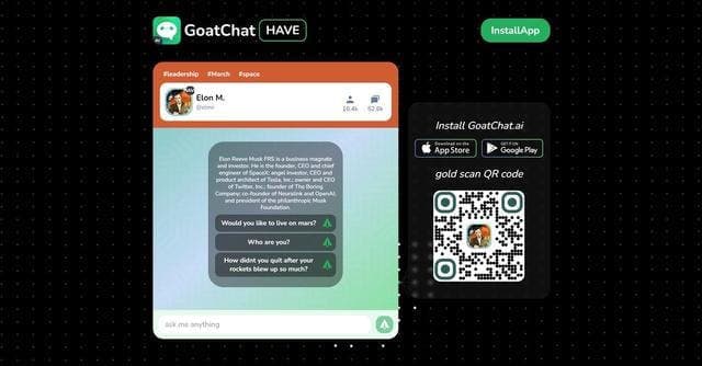 GoatChat screenshot 1