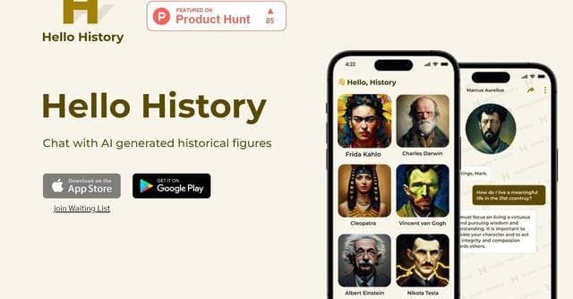 Hello History screenshot 1