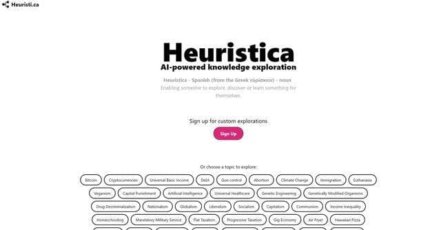 Heuristica Mindmaps screenshot 1
