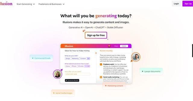 Illusion AI Platform screenshot 1