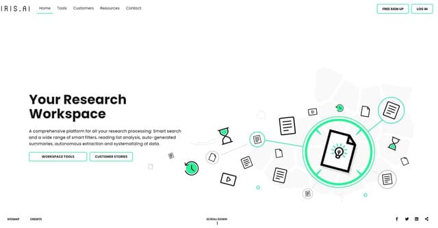 Iris.ai screenshot 1