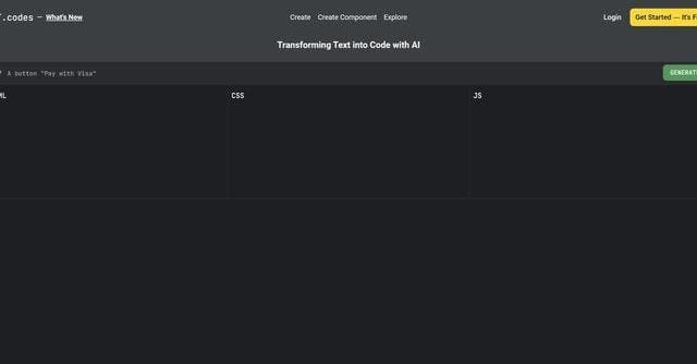CodeGen screenshot 1